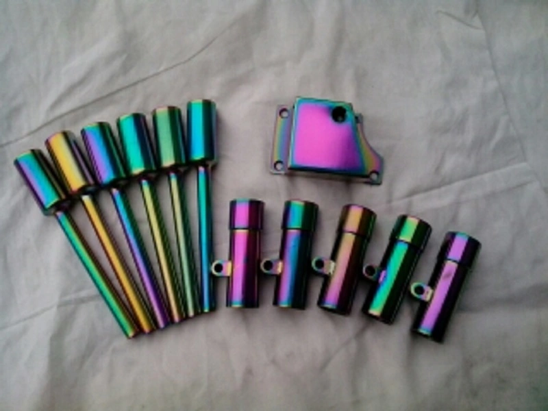 High Quality Colorful Custom-Made Titanium Pipe Fittings