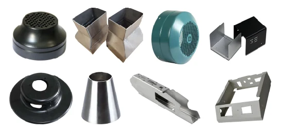 OEM-Blechherstellung, Biege-/Stanzteil, Stahl-/Aluminium-/Titan-Schweißrohr